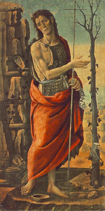 JACOPO del SELLAIO St John the Baptist f Spain oil painting art